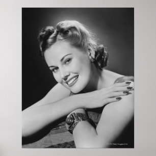 Affiche Femme glamour