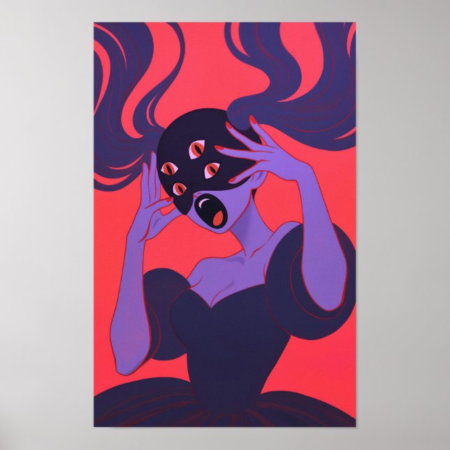 Affiche Femme Imaginaire (Devant)