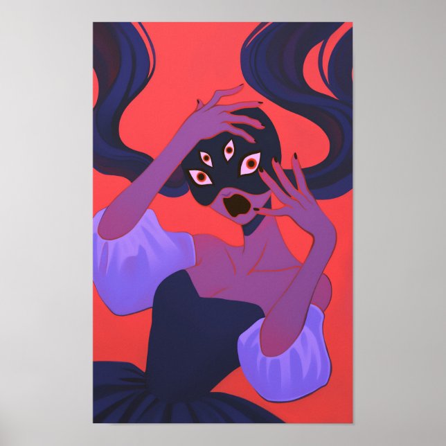 Affiche Femme Imaginaire (Devant)