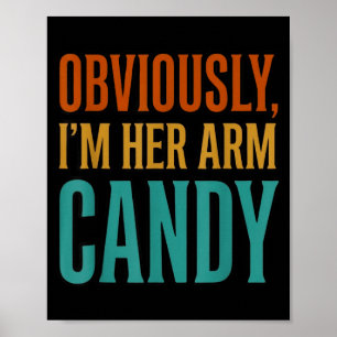 Affiche Femme mari petite amie couple je suis son accessoi
