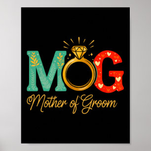 Affiche Femme Mère De La Groom Mob Mog Maman Mariage Bac