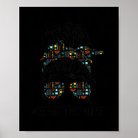 Femme Messy Bun Vie d'une mère dentiste Mère