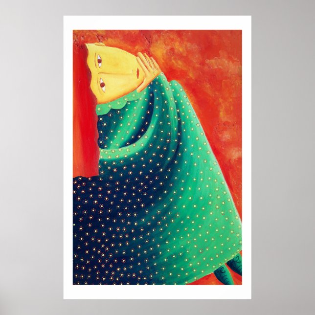 Affiche Femme Pensante (Devant)