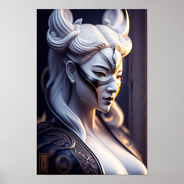 Affiche Femme Procelain (Devant)