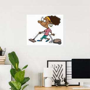 Affiche Femme qui accumule