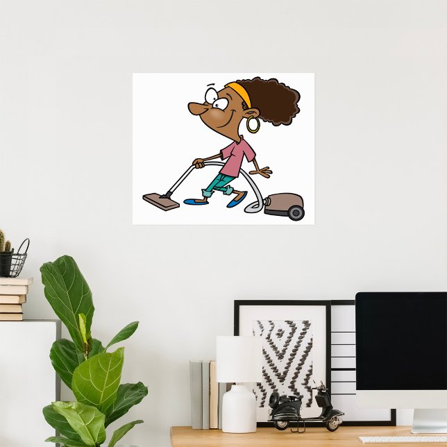 Affiche Femme qui accumule (Créateur téléchargé)