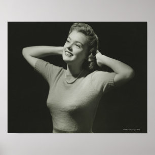 Affiche Femme Relaxante