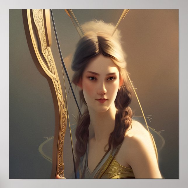 Affiche Femme Sagittarius (Devant)