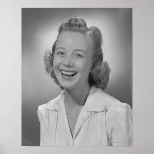 Affiche Femme souriante (Devant)