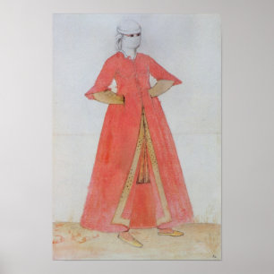 Affiche Femme turque