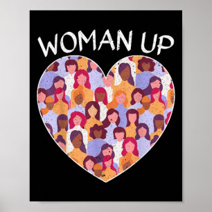 Affiche Femme Up Feminisme Féministe Femmes Autonomisation
