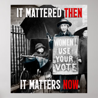 Affiche Femme! Utilisez Votre Vote ! Non daté