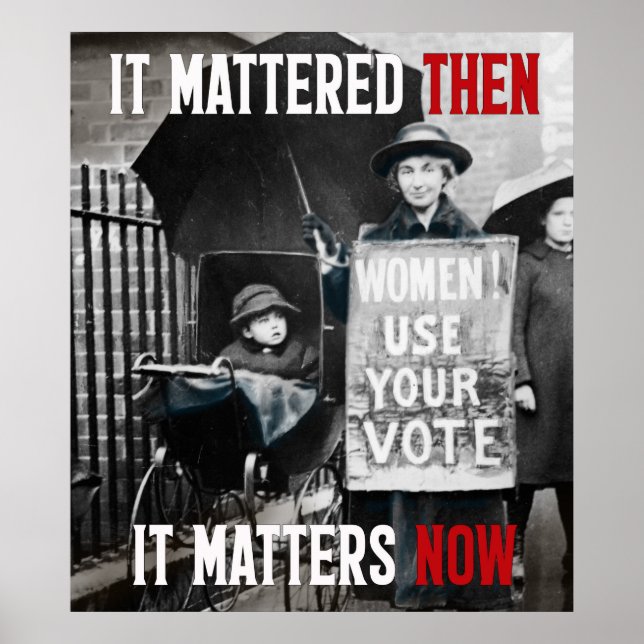 Affiche Femme! Utilisez Votre Vote ! Non daté (Devant)