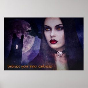 Affiche Femme Vampire