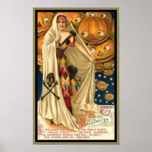 Affiche Femme Vintage au Cap