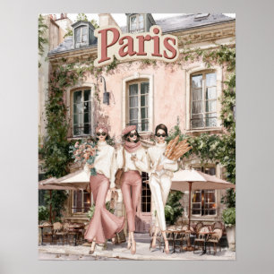 Affiche Femmes à Paris