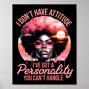 Affiche Femmes afro-américaines Black Pride Femmes afro-am