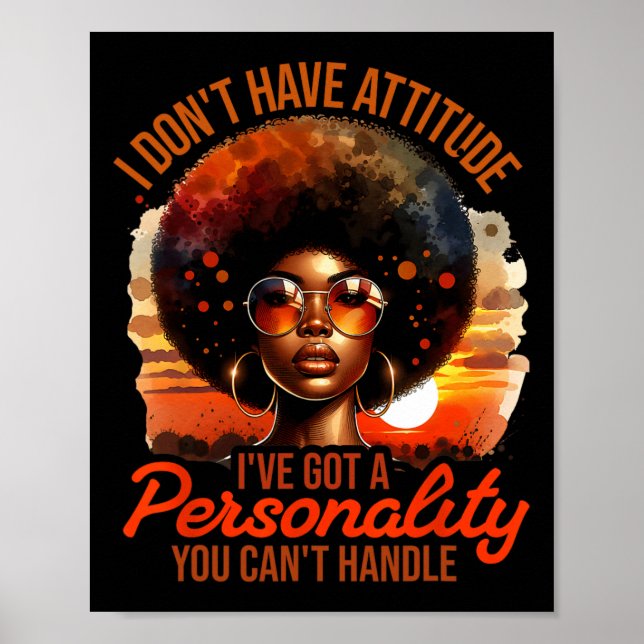 Affiche Femmes afro-américaines Black Pride Femmes afro-am (Devant)