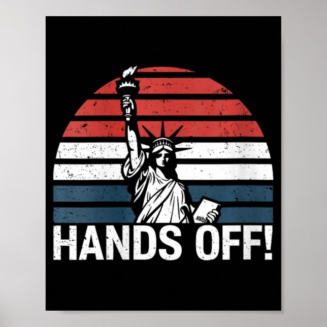 Affiche Femmes Anti Maga Résistance Statue De La Liberté M (Devant)