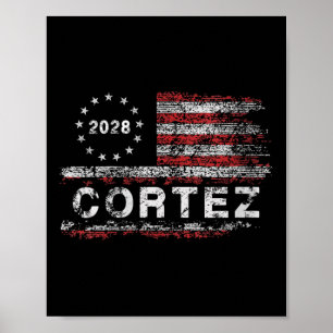 Affiche Femmes Aoc Alexandria Ocasio Cortez 2028 Pour Pres