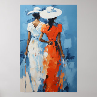 Affiche 🎨 Femmes autonomisées - Dimanche Meilleur 🌈