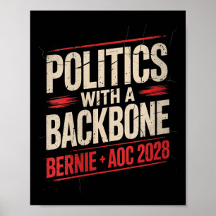 Affiche Femmes Bernie Sanders Et Aoc 2028 Pour Président C