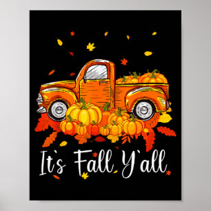 Affiche Femmes C'est l'automne à vous tous Camion de citro