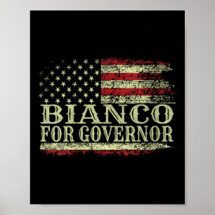 Affiche Femmes Chad Bianco Pour Le Gouverneur Bianco Pour