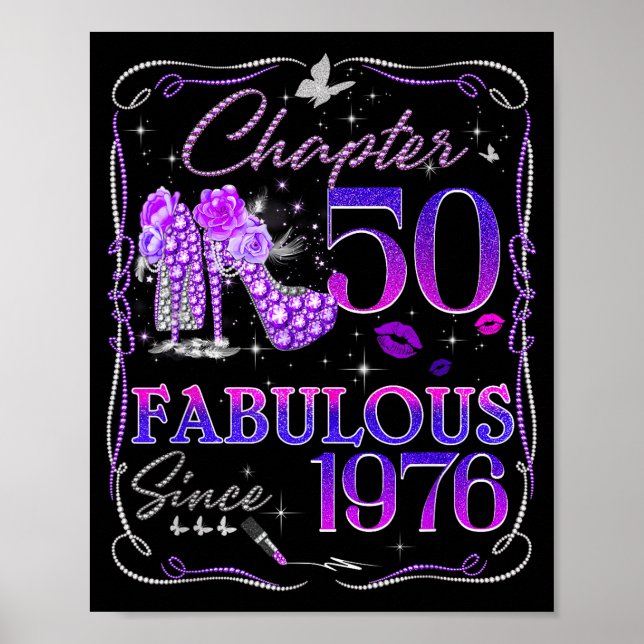 Affiche Femmes Chapitre 50 Fabuleux Depuis 1976 (Devant)