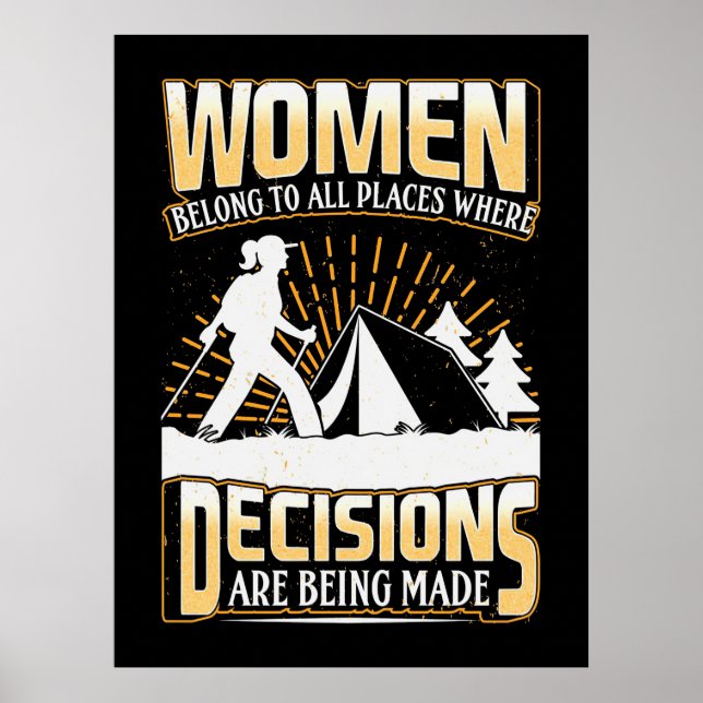 Affiche Femmes De Randonneurs Appartiennent À Tous Les End (Devant)