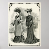 FEMMES D'ÉLÉGANCE DE 1902