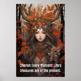 Affiche Femmes des bois : Vivez MAINTENANT