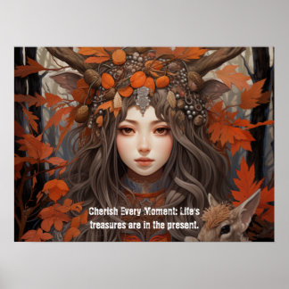 Affiche Femmes des bois : Vivez MAINTENANT