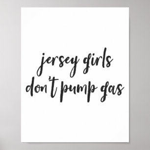 Affiche Femmes drôles du New Jersey, les filles du Jersey 