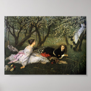 Affiche Femmes en fleurs Apple