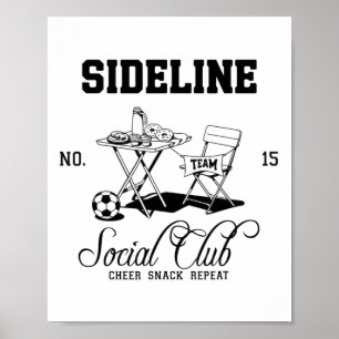 Affiche Femmes en marge du Club Social Football Maman Jour