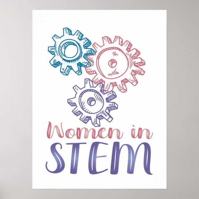 Affiche Femmes en STEM (Devant)