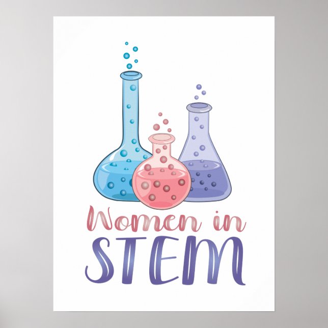 Affiche Femmes en STEM (Devant)