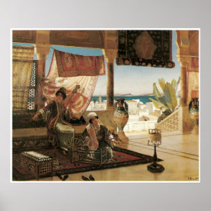 Affiche Femmes filant au Morac, Roudolf Ernst