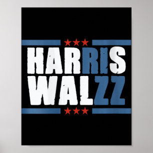 Affiche Femmes Harris Wz Rizz Drôle Voter Kamala Président