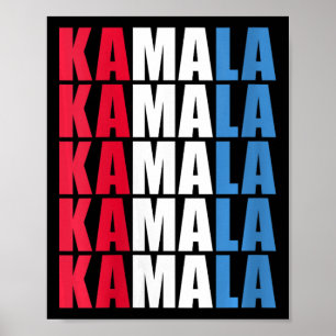 Affiche Femmes Kamala 2024 Pour Le Président Kamala Harris