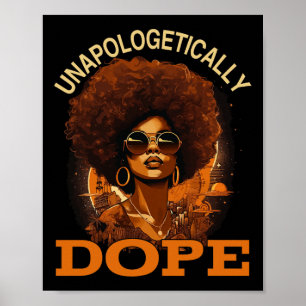 Affiche Femmes noires Drogue sans apologisme JunetDix Noir