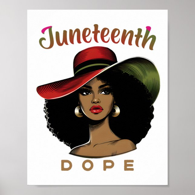 Affiche Femmes noires Drogue sans apologisme JunetDix Noir (Devant)