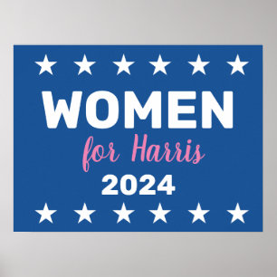 Affiche Femmes Pour Harris 2024