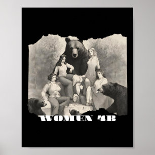 Affiche Femmes Pour Les Ours 4b Mouvement Féministe Autono