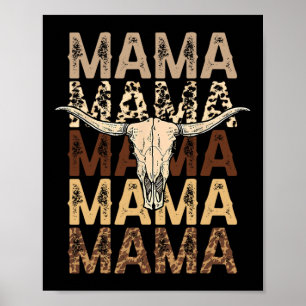 Affiche FEMMES Rétro Mama Drôle Mères Jour Cadeaux Pour Ma