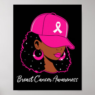Affiche Femmes rose Cancer du sein Guerrière de sensibilis