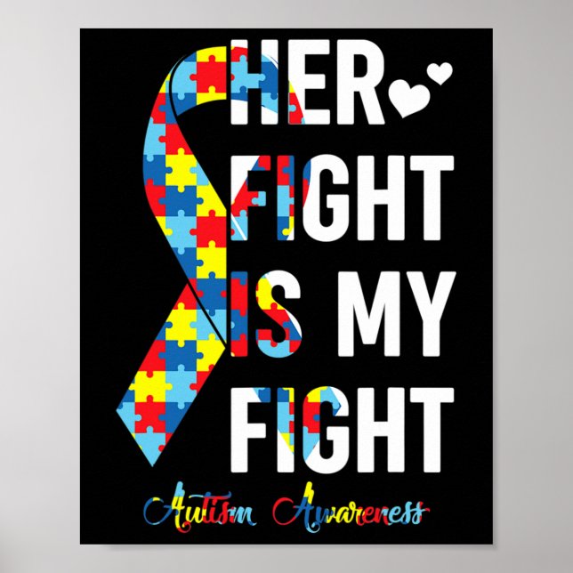 Affiche Femmes Son combat est mon combat Sensibilisation s (Devant)