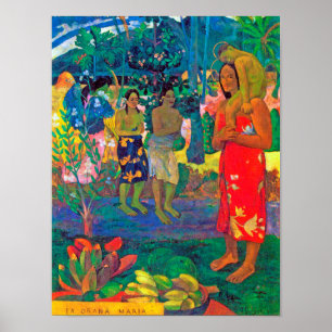 Affiche Femmes tahitiennes, Gauguin