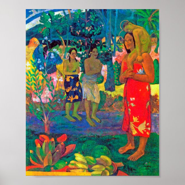 Affiche Femmes tahitiennes, Gauguin (Devant)